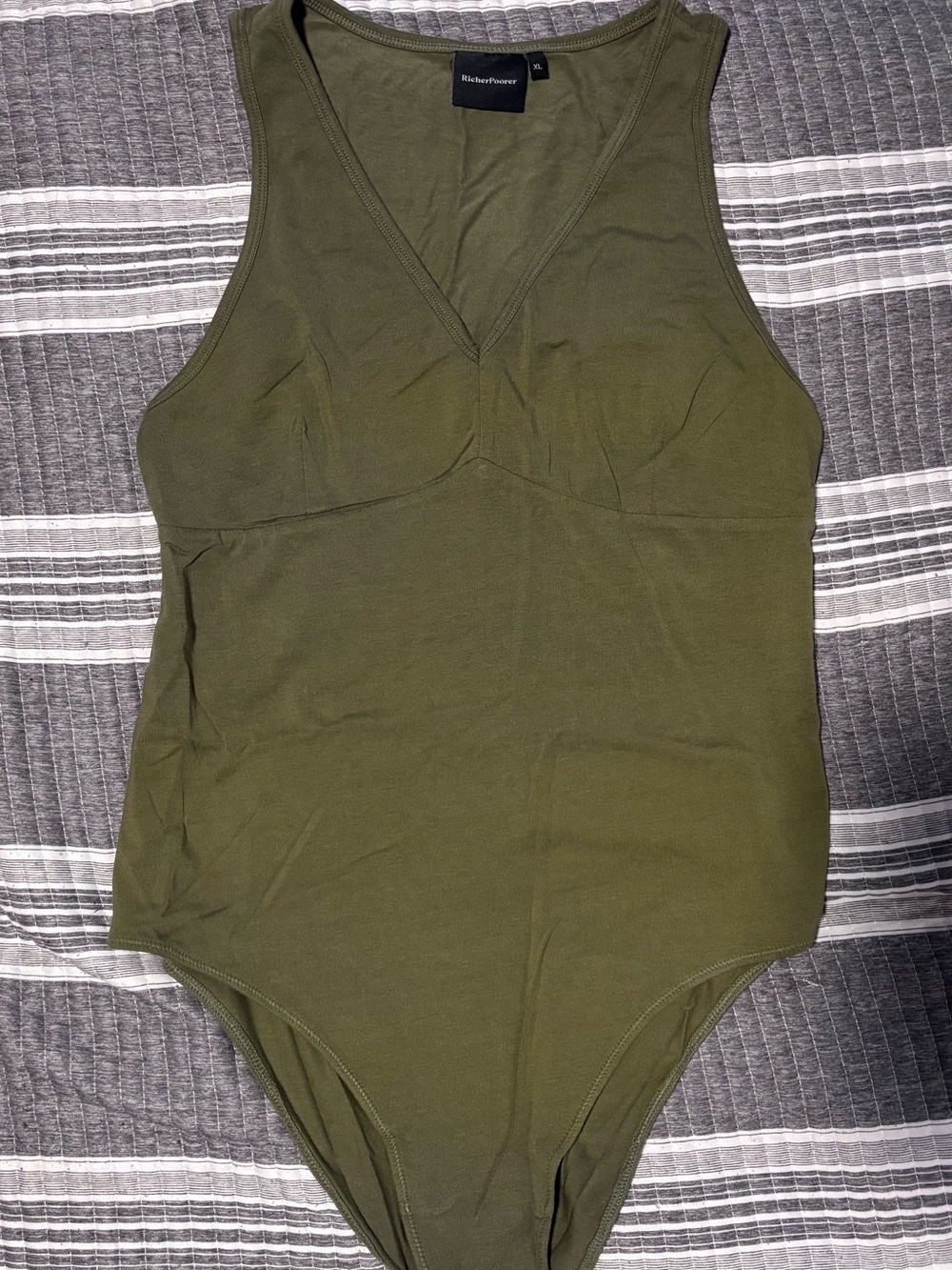 Olive Green Bodysuit